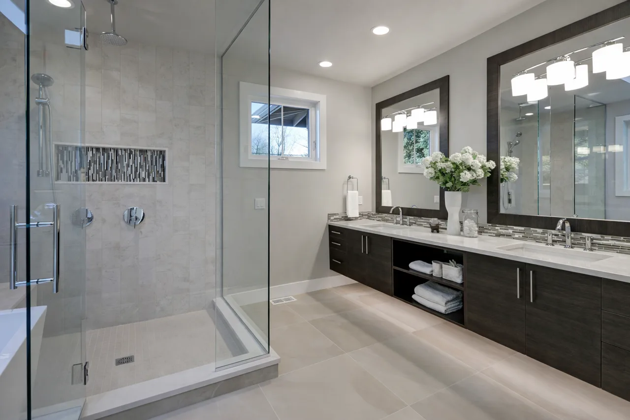 Salle de bain moderne